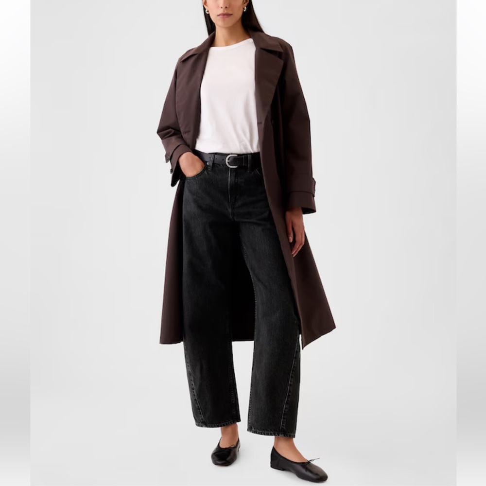 Gap High Rise Barrel Jeans